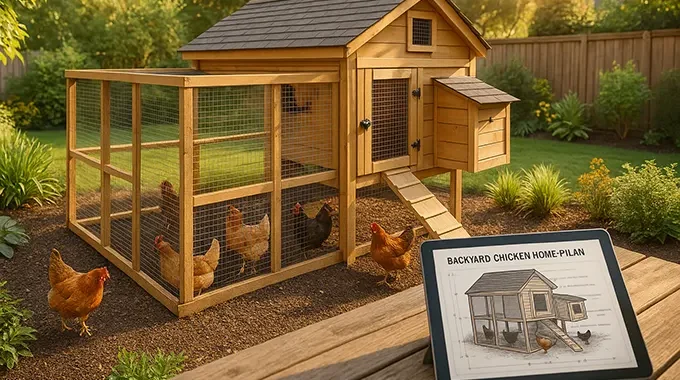 Backyard Chicken Home Plans