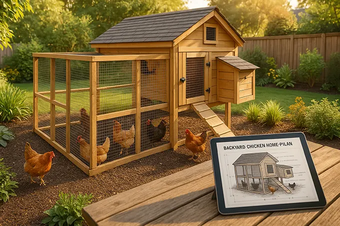 Backyard Chicken Home Plans