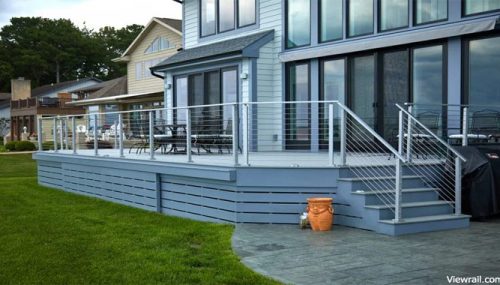 Cable Railings to get a Contemporary Dwelling
