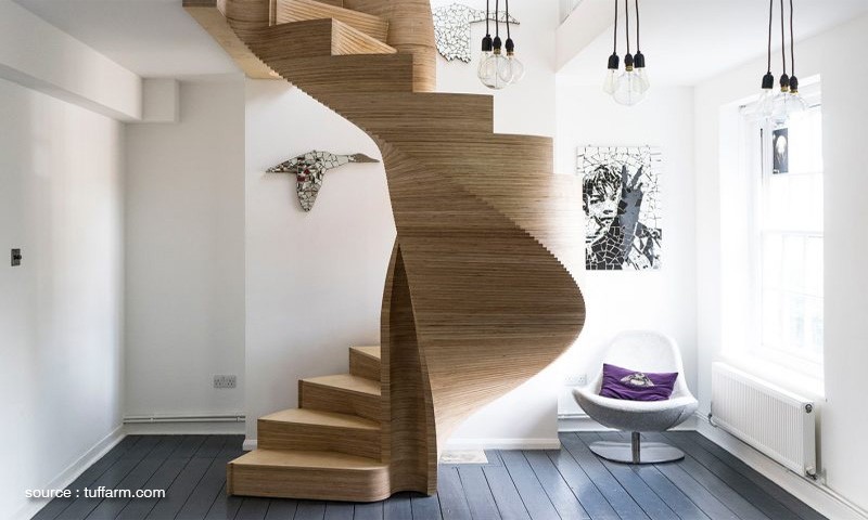 6 Staircase Models For Limited Space In Minimalist Homes