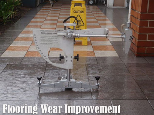 Investigation And Interpretation of Flooring Wear Improvement for Pedestrian Slip Resistance Assessments