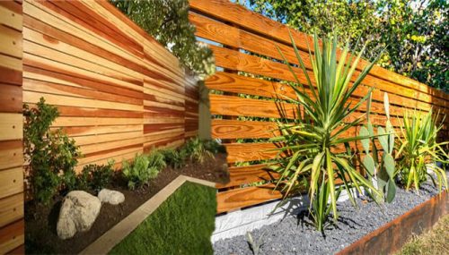 Benefits of Horizontal Wood Fence Panels