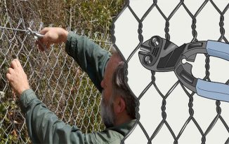 How to Trim the Wires on a Chain Link Fence