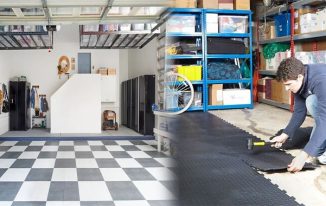 Affordable Rubber Flooring Tiles for Garage Workshops