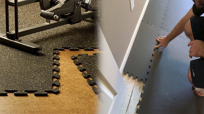 Benefits of Rubber Flooring Tiles for Home Gyms