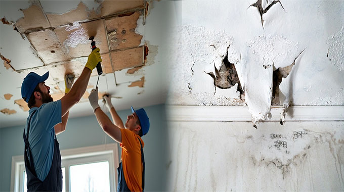 Affordable Home Repair Solutions for Water-Damaged Ceilings