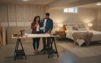 DIY steps to transform your basement into a comfortable guest bedroom