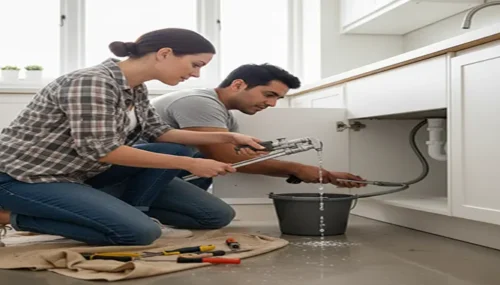 DIY tips for fixing a leaky faucet or a clogged drain