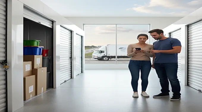 Finding cost-effective temporary storage during your interstate move